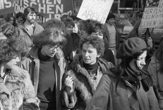 Equal pay was one of the main demands of woman at the International Women's Day demonstration in