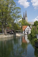 Tourist information and church Sankt Maria zur Wiese, Großer Teich, Soest, North Rhine-Westphalia,