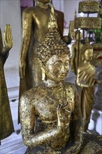 Buddha statue in Wat Arun, Temple of Dawn, Bangkok, Thailand, Asia