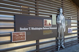 Hardy, Virginia, Booker T. Washington National Monument. The Monument encompasses the former James