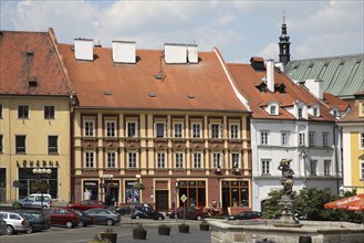 Market Square and Centre of Cheb, Cheb, Cheb Region, Czech Republic, Europe