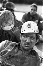 The spontaneous strike, here on 10.9.1969 by the miners of the Minister Stein colliery, was one of