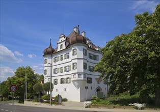 Bernstadt Castle, today municipal administration and local history museum, symmetrical baroque