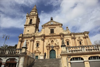 Ragusa, Ragusa Superiore district, Cathedral of San Giovanni Battista in the Upper Town, Sicily,