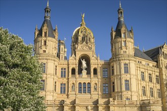 Schwerin Castle, State Parliament, Schwerin, Mecklenburg-Vorpommern, Germany, Europe