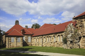 The old castle in the Hermitage in Bayreuth, Upper Franconia, Bavaria, Germany, Europe