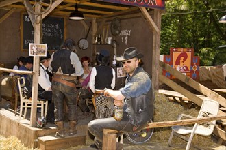 The Karl May Festival has been held every year since 1991 on a weekend in May in Lössnitzgrund