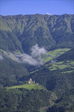 Annaberg Castle, Laces, South Tyrol, Italy, Europe