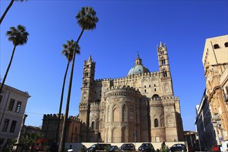 City of Palermo, the Cathedral Maria Santissima Assunta, the east side shows the original character