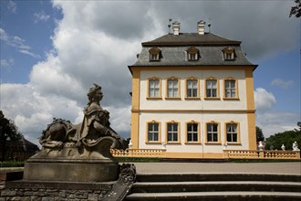 Veitshöchheim Palace, former summer residence of the prince bishops of Würzburg, Veitshoechheim,