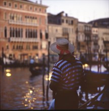 The city of the lagoons, here in Venice on 21.8.1994, is always worth a visit, ITA, Italy, Europe