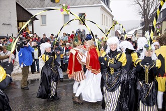 The ski and ice carnival in Geising is one of the highlights of the winter season in the Ore