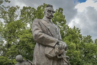 Monument to Josef Pilsudski, Belwederska, Warsaw, Mazovian Voivodeship, Poland, Europe