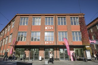 Entrance building University KTH Entre, Royal Institute of Technology KTH, Kungliga Tekniska