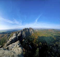 Schrammsteine in Saxon Switzerland