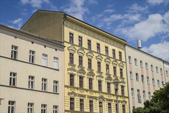 Old buildings, Kaskelstraße, Kaskelkiez, Victoriastadt, Lichtenberg, Berlin, Germany, Europe