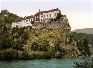 Rabenstein Castle, near Frohnleiten, Styria, formerly Austro-Hungary, today Austria, c. 1890,