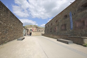 UNESCO Ehrenbreitstein Fortress, Rhineland-Palatinate, Upper Middle Rhine Valley, Germany, Europe