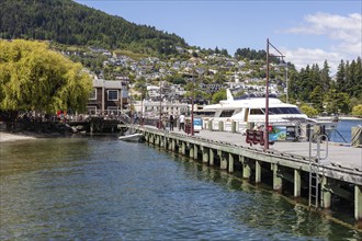 Harbour, Lake Wakatipu, Queenstown, Otago, New Zealand, Oceania