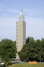 Magdeburg civic hall, observation tower