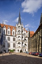 Albrechtsburg Castle in Meissen is one of the most famous late Gothic architectural monuments and