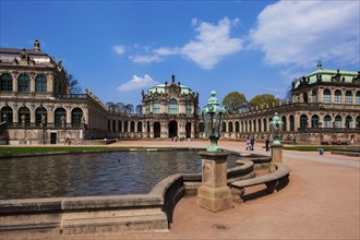 Dresden Zwinger in Spring