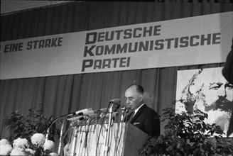 DEU, Germany, Düsseldorf: The communists' move from their exile in the GDR in 1969 was not without