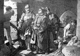 The arrival of Martin Luther at Wartburg Castle, Germany, Martin Luther, 1483, 1546, was the