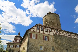 Reichenberg Castle, Staufer castle complex, hilltop castle, historical building, built between 1230