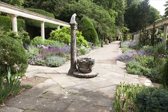 Italianate garden of landscape gardener Harold Ainsworth Peto created between 1899 and 1933, at