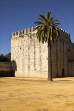 Fortified tower in the Alcazar, Jerez de la Frontera, Spain, Europe