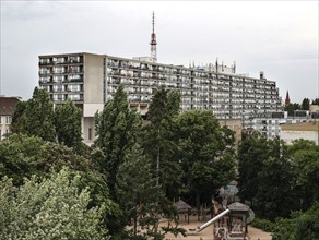 The Pallasseum is a block of flats in the Schöneberg district of Berlin. Around 1800 people live in