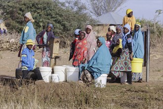 Waterhole in the community of Maraban Dare, in the state of Plateau, 07/02/2024