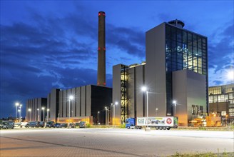 The Lausward natural gas power plant, the most efficient gas and steam turbine power plant in the