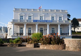 Victorian building of the Paignton Club, Paignton, Devon, England, UK dating from 1882