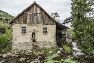 Historic mill, Mühlenweg, Ottenhöfen, Ortenau, Black Forest, Baden-Württemberg, Germany, Europe