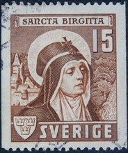 Birgitta Birgersdotter, also known as Saint Birgitta, 1303, 1373 a Swedish Catholic writer,