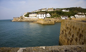 Port and small seaside resort of Porthleven, Cornwall, England, United Kingdom, Europe