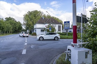 Green border, Siebengewald-Gaesdonck border crossing, south of Goch, without controls, between the