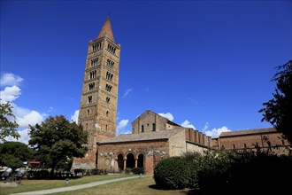 Pomposa, Abbatia Sanctae Mariae Pomposae, former abbey of the Benedictine order at the mouth of the