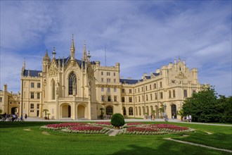 Eisgrub Castle, Lednice Castle, UNESCO, Morava, South Moravia, Moravia, Czech Republic, Europe