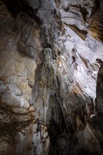 Stalactite cave, Terciopelo Cave, Barra Honda National Park, Costa Rica, Central America