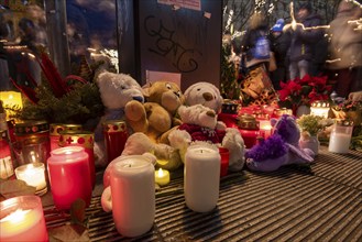 Remembering the attack, cuddly toys and candles commemorate 20 December 2024, a man deliberately