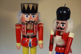 Wooden nutcracker, Erzgebirge, Hamburg, Hamburg, Federal Republic of Germany