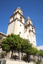 Baroque church of Nuestra Senora de la Expectation, Orgiva, Las Alpujarras, Granada province,