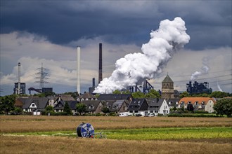 Hüttenwerke Krupp-Mannesmann, HKM in Duisburg-Hüttenheim, 2 blast furnaces, coking plant,