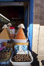 Spices and Viagra from a Moroccan dealer, sexual enhancers, pharmacy, medicine, shop, market