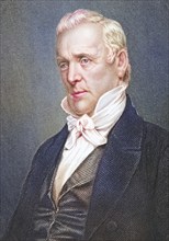 James Buchanan, 1791 to 1868, 15th President of the United States, Illustration from Gallery of