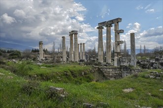 Excavation site site of the ancient city of Aphrodisias, today's city of Geyre, Karacasu, Aydin,