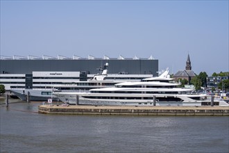 Oceanco shipyard in Alblasserdam, specialising in the construction of mega yachts, luxury yachts,